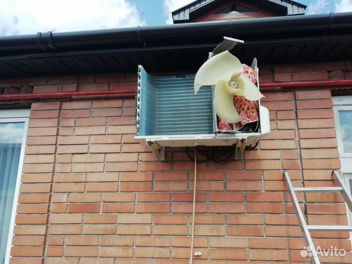 Установка предмонтаж монтаж кондиционеров