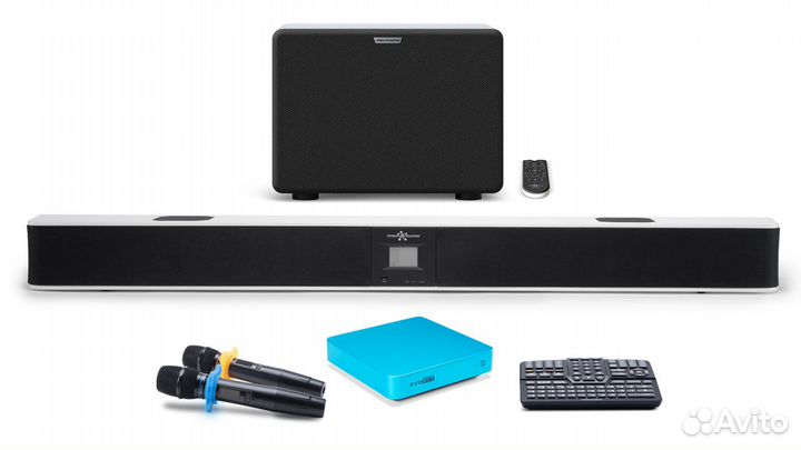 Караоке комплект Evobox Plus + SE200D + Soudbar