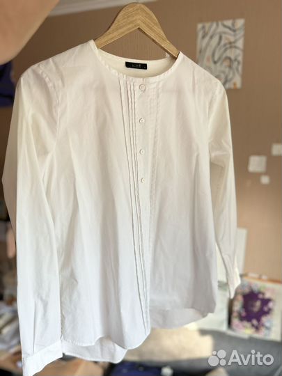 Рубашка белая школьная