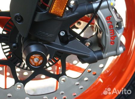 Слайдеры передней оси GSG для KTM 890