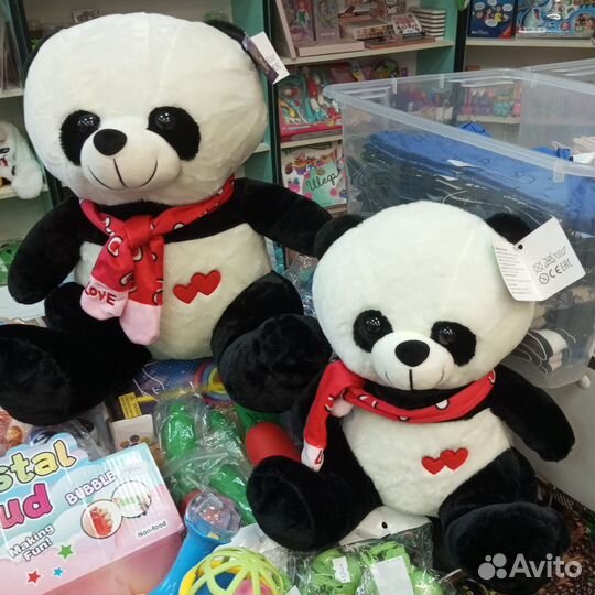Панда игрушка мягкая