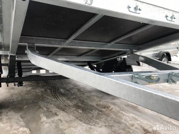 Прицеп легковой, 2,6х1,3 самосвал c высоким бортом