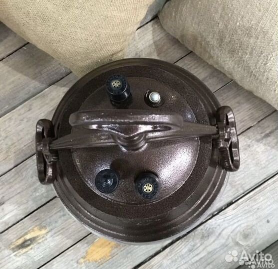 Афганский казан 15л двухцветный