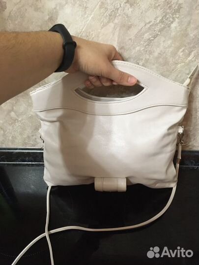 Сумка трансформер женская новая бежевая