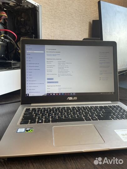 Ноутбук Asus vivobook pro 15