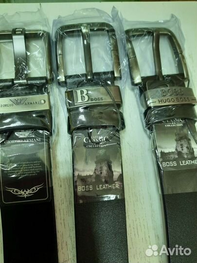 Ремень кожаный