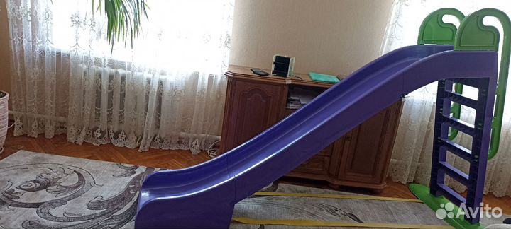 Детская горка пластиковая бу