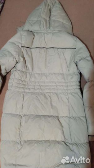 Пальто пуховое размер s