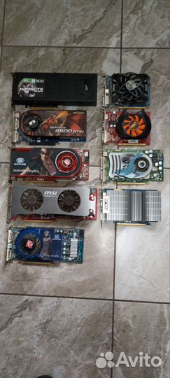 Видеокарты, 6 шт (можно по одной)