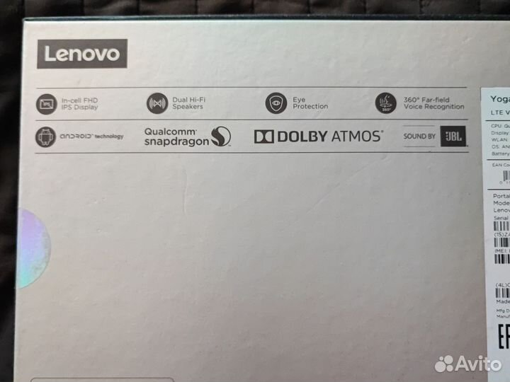 Lenovo yoga SMART tab 64 Gb Lte