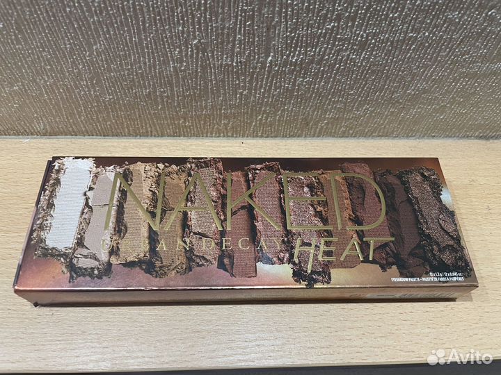 Палетка теней urban decay naked heat