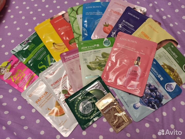 Новые маски для лица пакетом