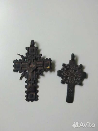 Крест нательный старинный