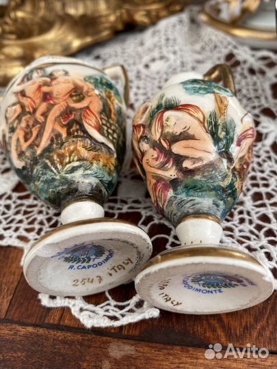 Антикварные предметы миниатюры. Франция. Италия