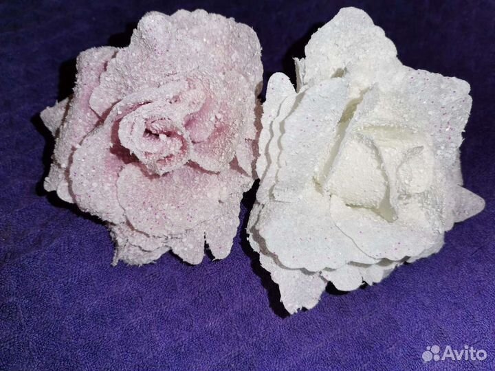 Снежные розы