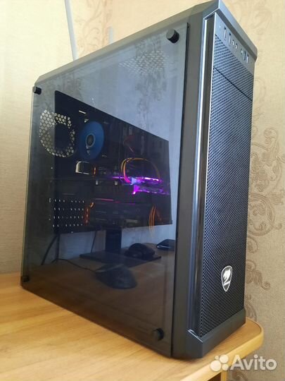 Игровой пк intel core I7 8700 asus RX 580 8гб OC
