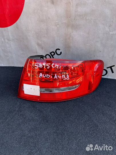 Правый фонарь Audi A4 B8 задний LED универсал