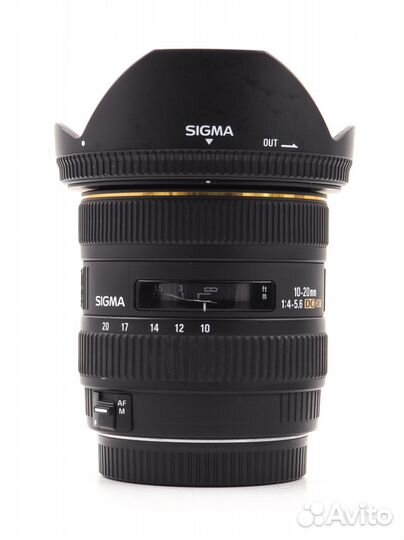 Sigma AF 10-20mm f/4-5.6 EX DC HSM Canon новый
