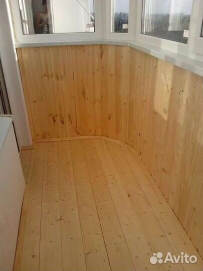 Отделываю балконы,лоджии вагонкой,пвх