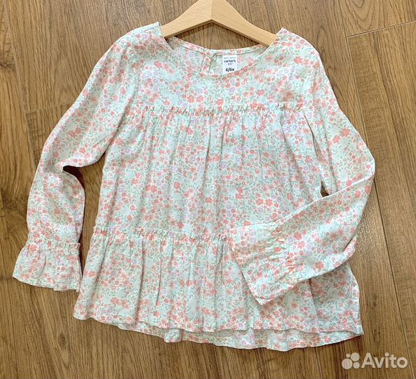 Блуза Carter's хлопок 122 - 128 см