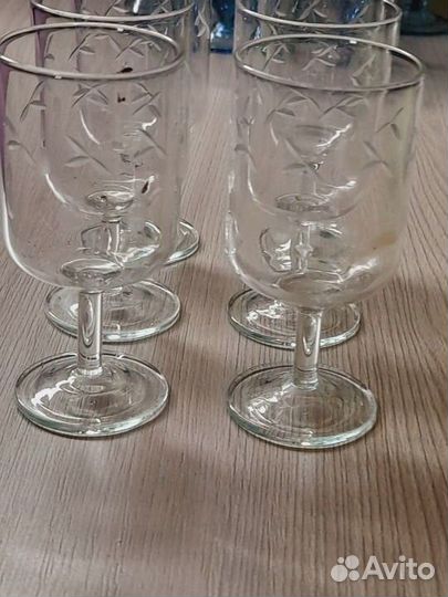 Хрусталь и стекло СССР (остатки)