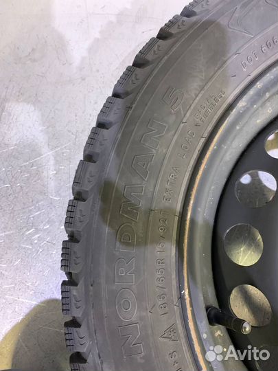 Зимняя(шип) Nokian Nordman 185/65R15 Logan, Vesta