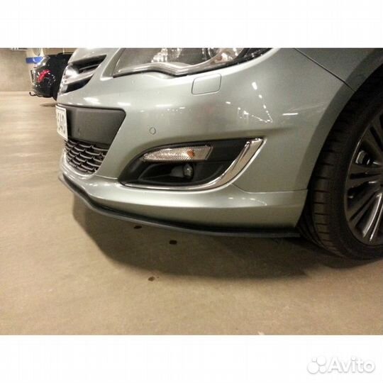 Юбка бампера Opel Astra J 2009-2018