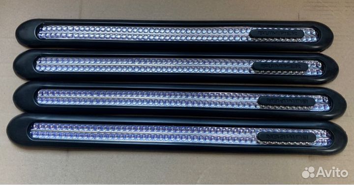 Противоударные накладки на бампер