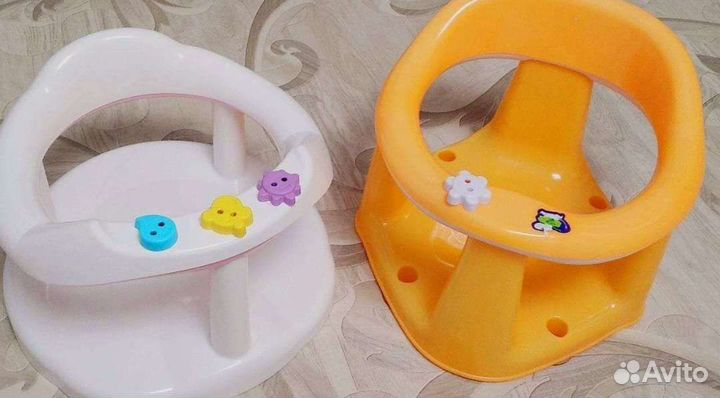 Ванночка со сливом и со стульчиком