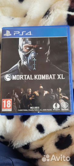 Игра для приставок ps4 Mortal Kombat XL