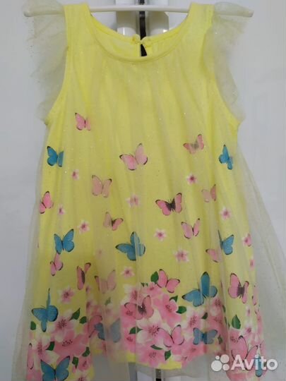 Нарядные платья для девочки р.92-98