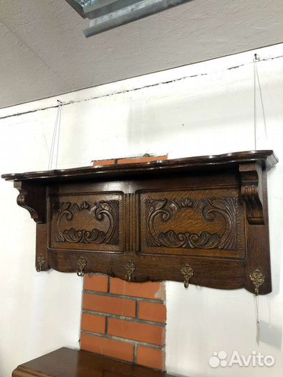 Вешалка дубовая подвесная