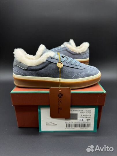 Кеды женские зимние на меху Loro Piana 36-41