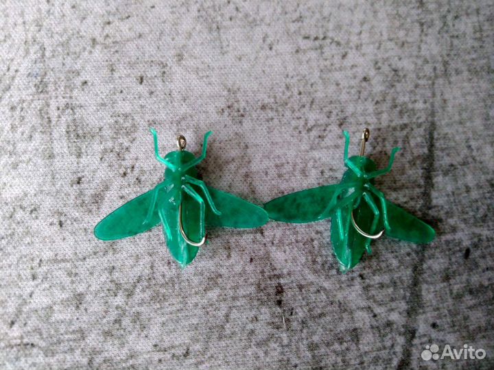 Муха Пластик Искуственная Наживка Приманка СССР