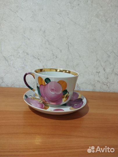 Чашка с блюдцем