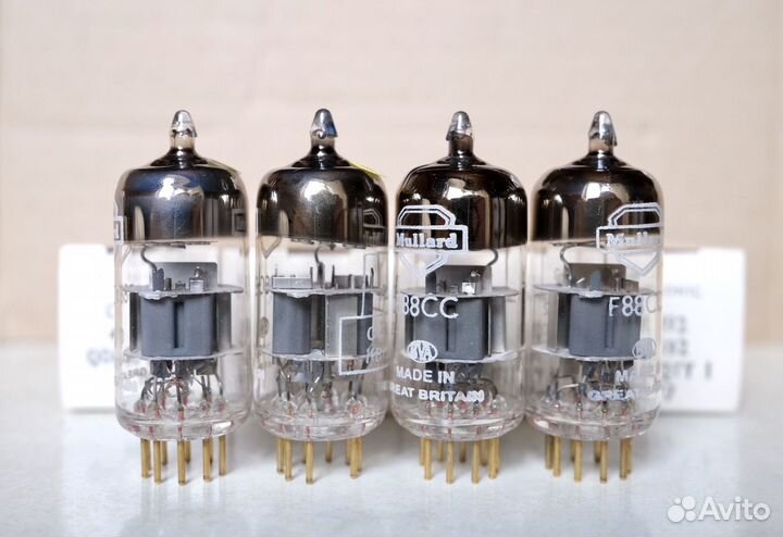 Радиолампы E88CC CV2492 Mullard UK NOS NIB