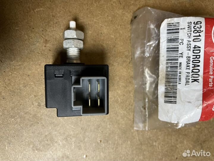 Датчик выключатель стоп-сигнала киа 93810 4DR0aqqk