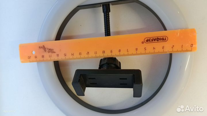 Кольцевая лампа со штативом 19см