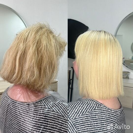 Кератиновое выпрямление/ботокс/нанопластика
