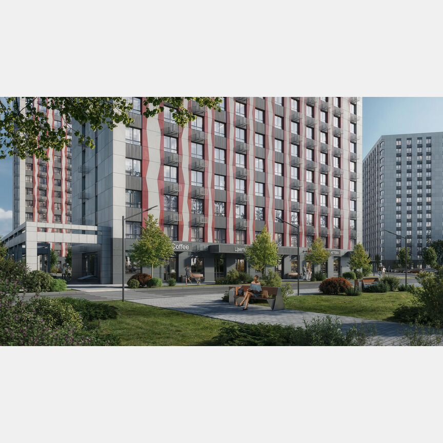 1-к. квартира, 35,5 м², 8/16 эт.