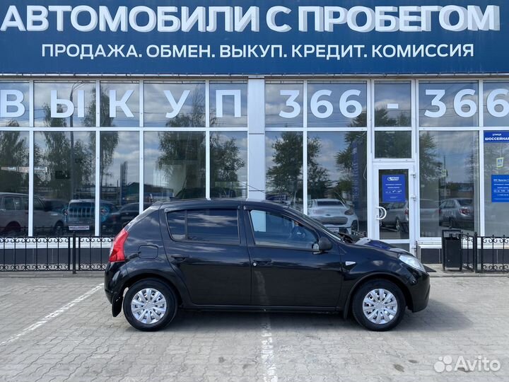 Renault Sandero 1.4 МТ, 2013, 159 000 км