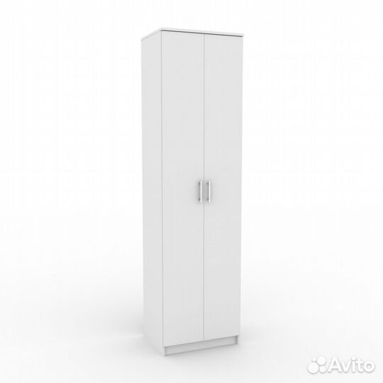 Шкаф Эконом-202e распашной белый на заказ