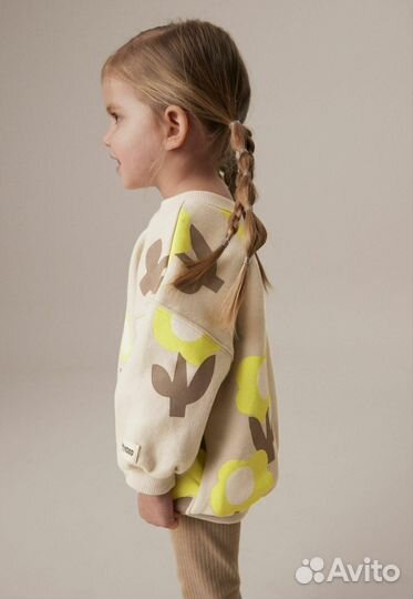 Костюм для девочки zara с лосинами 98-122