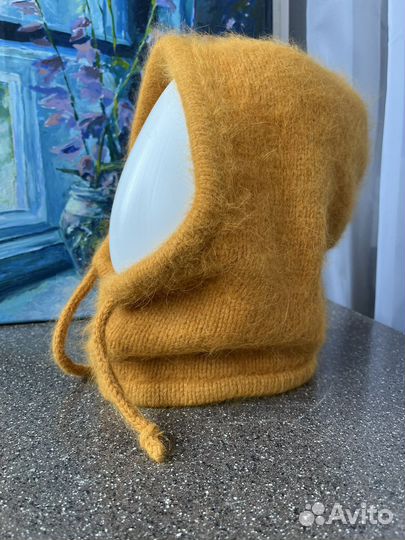 Шапка женская вязаная ручная работа