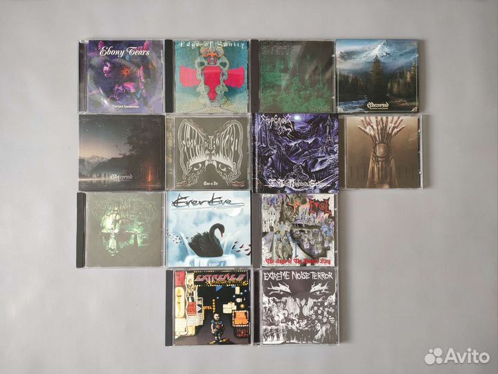 CD диски аудио Metal Rock (часть 1)