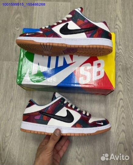 Кроссовки Nike SB Dunk Low Pro Parra Abstract