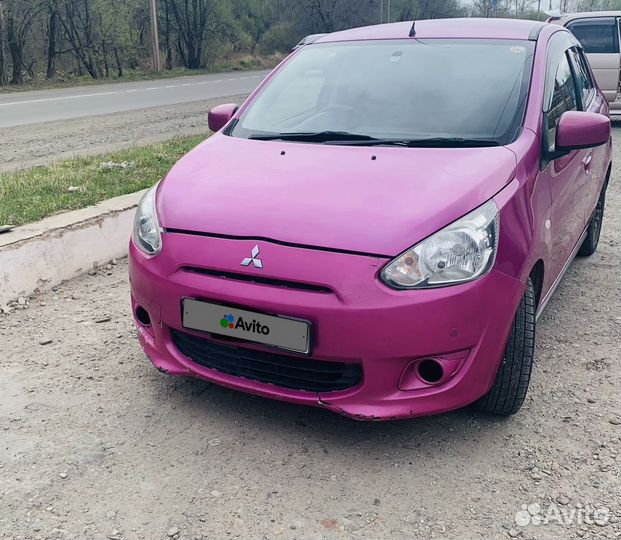 Mitsubishi Mirage 1.0 CVT, 2012, 102 000 км