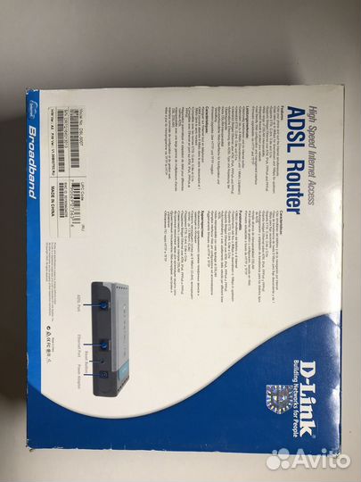 Маршрутизатор, модем D-link DSL-500T