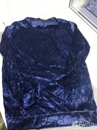 Костюм бархатный домашний