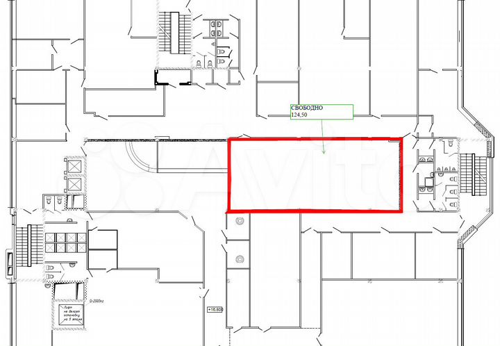 Офис, 124.5 м²